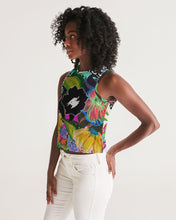 Load image into Gallery viewer, whole LOTTA flowers DOUBLE TAKE Women's Cropped Tank