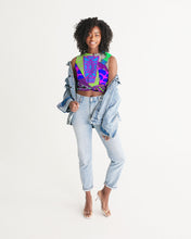Load image into Gallery viewer, PURPLE-ATED FUNKARA Women's Twist-Front Tank