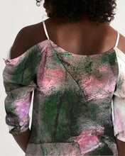 Load image into Gallery viewer, Chalkwater Crush Women's Open Shoulder A-Line Dress