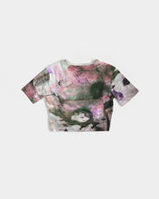 Load image into Gallery viewer, Chalkwater Crush Women's Twist-Front Cropped Tee