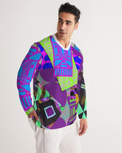 Load image into Gallery viewer, PURPLE-ATED FUNKARA Men's Long Sleeve Sports Jersey