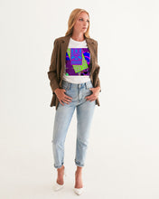 Load image into Gallery viewer, PURPLE-ATED FUNKARA Women's Graphic Tee