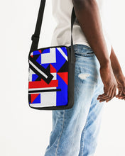 Load image into Gallery viewer, 80s Diamond half Messenger Pouch