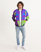 Load image into Gallery viewer, PURPLE-ATED FUNKARA Men's Bomber Jacket