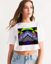 Load image into Gallery viewer, GALAXY GEO URBAN Women's Cropped Tee
