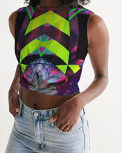 Load image into Gallery viewer, GALAXY GEO URBAN Women's Twist-Front Tank