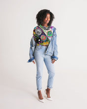 Load image into Gallery viewer, whole LOTTA flowers DOUBLE TAKE Women's Lounge Cropped Tee
