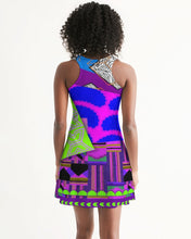 Load image into Gallery viewer, PURPLE-ATED FUNKARA Women's Racerback Dress