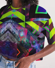 Load image into Gallery viewer, GALAXY GEO URBAN Women's Lounge Cropped Tee