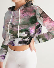 Load image into Gallery viewer, Chalkwater Crush Women's Cropped Hoodie