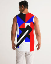 Load image into Gallery viewer, 80s Diamond half Men's Sports Tank