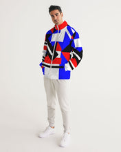 Load image into Gallery viewer, 80s Diamond half Men's Windbreaker