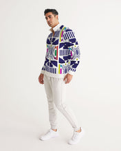 Load image into Gallery viewer, 3D Jeweled Flag Men's Track Jacket