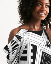 Load image into Gallery viewer, Craglines Shift Women's Open Shoulder A-Line Dress