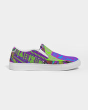Load image into Gallery viewer, PURPLE-ATED FUNKARA Men's Slip-On Canvas Shoe