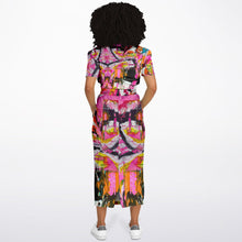 Load image into Gallery viewer, Womens POUR PARTY Athletic Maxi Skirt + Crop Set