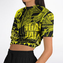 Load image into Gallery viewer, Womens NOMELLOW MANJANO Athletic Short Sleeve Crop