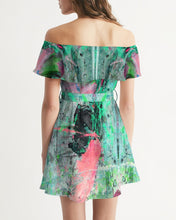 Load image into Gallery viewer, painters table 2 Women's Off-Shoulder Dress