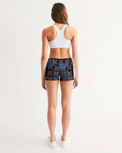 Load image into Gallery viewer, Continuous Peace Women's Mid-Rise Yoga Shorts