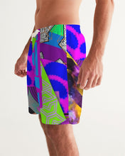 Load image into Gallery viewer, PURPLE-ATED FUNKARA Men's Swim Trunk