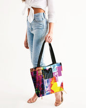 Load image into Gallery viewer, urbanAZTEC Canvas Zip Tote