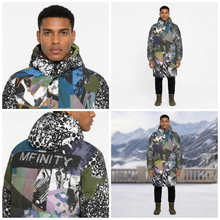 Load image into Gallery viewer, All-Over Print Unisex Long Down Jacket
