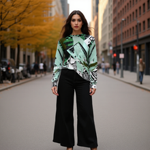 Load image into Gallery viewer, All-Over Print Women&#39;s Mesh Blouse
