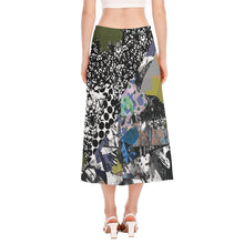 Load image into Gallery viewer, All-Over Print Women's High Slit Long Skirt
