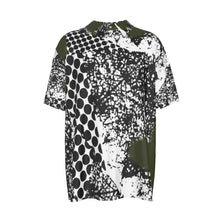 Load image into Gallery viewer, All-Over Print Men&#39;s Imitation Silk Short-Sleeved Shirt
