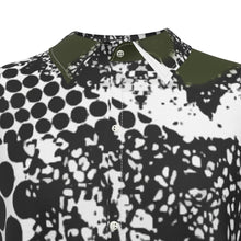 Load image into Gallery viewer, All-Over Print Men&#39;s Imitation Silk Short-Sleeved Shirt

