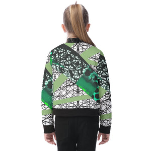 All-Over Print Kid's Bomber Jacket