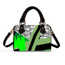 Load image into Gallery viewer, Classic Barrel-Shaped PU Leather Handbag
