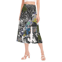 Load image into Gallery viewer, All-Over Print Women's High Slit Long Skirt
