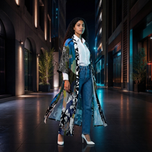 Load image into Gallery viewer, All-Over Print Women’s Satin Long Robe

