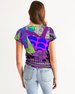 PURPLE-ATED FUNKARA Women's Tee