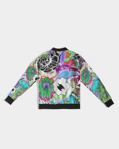 whole LOTTA flowers DOUBLE TAKE Women's Bomber Jacket