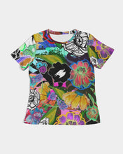 Load image into Gallery viewer, whole LOTTA flowers DOUBLE TAKE Women&#39;s Tee
