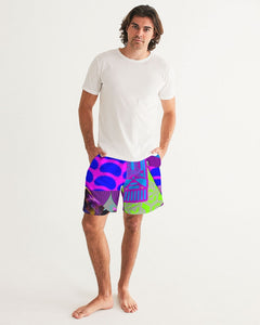 PURPLE-ATED FUNKARA Men's Swim Trunk