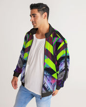 Load image into Gallery viewer, GALAXY GEO URBAN Men&#39;s Stripe-Sleeve Track Jacket
