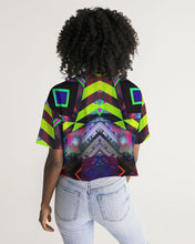 Load image into Gallery viewer, GALAXY GEO URBAN Women&#39;s Lounge Cropped Tee
