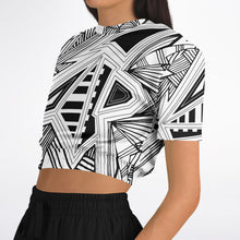 Load image into Gallery viewer, Womens CRAGLINES Athletic Short Sleeve Crop
