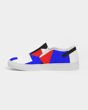 Load image into Gallery viewer, 80s Diamond half Women&#39;s Slip-On Canvas Shoe
