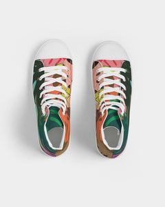 MONSTERA Women's Hightop Canvas Shoe