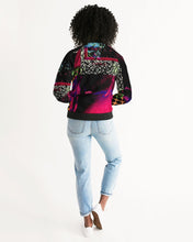 Load image into Gallery viewer, Static Electricity Women&#39;s Bomber Jacket
