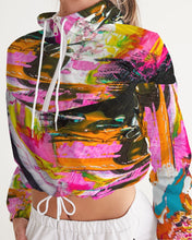 Load image into Gallery viewer, POUR PARTY Women&#39;s Cropped Windbreaker
