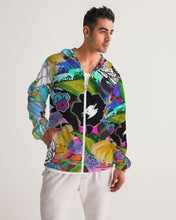 Load image into Gallery viewer, whole LOTTA flowers DOUBLE TAKE Men&#39;s Windbreaker
