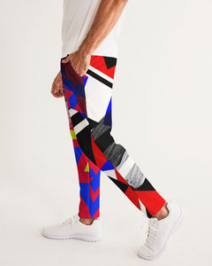 80s Diamond Primary Paint Swipe Men's Joggers