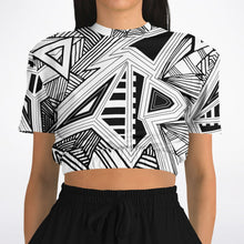 Load image into Gallery viewer, Womens CRAGLINES Athletic Short Sleeve Crop
