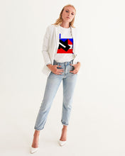 Load image into Gallery viewer, 80s Diamond half Women&#39;s Graphic Tee
