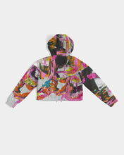 Load image into Gallery viewer, POUR PARTY Women&#39;s Cropped Windbreaker
